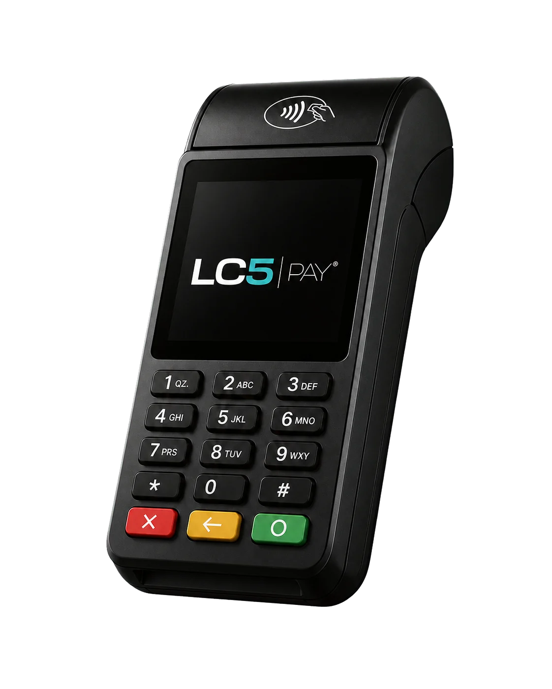 Maquininha LC5 PAY em destaque